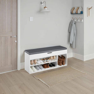 Schuhbank Natalya weiss