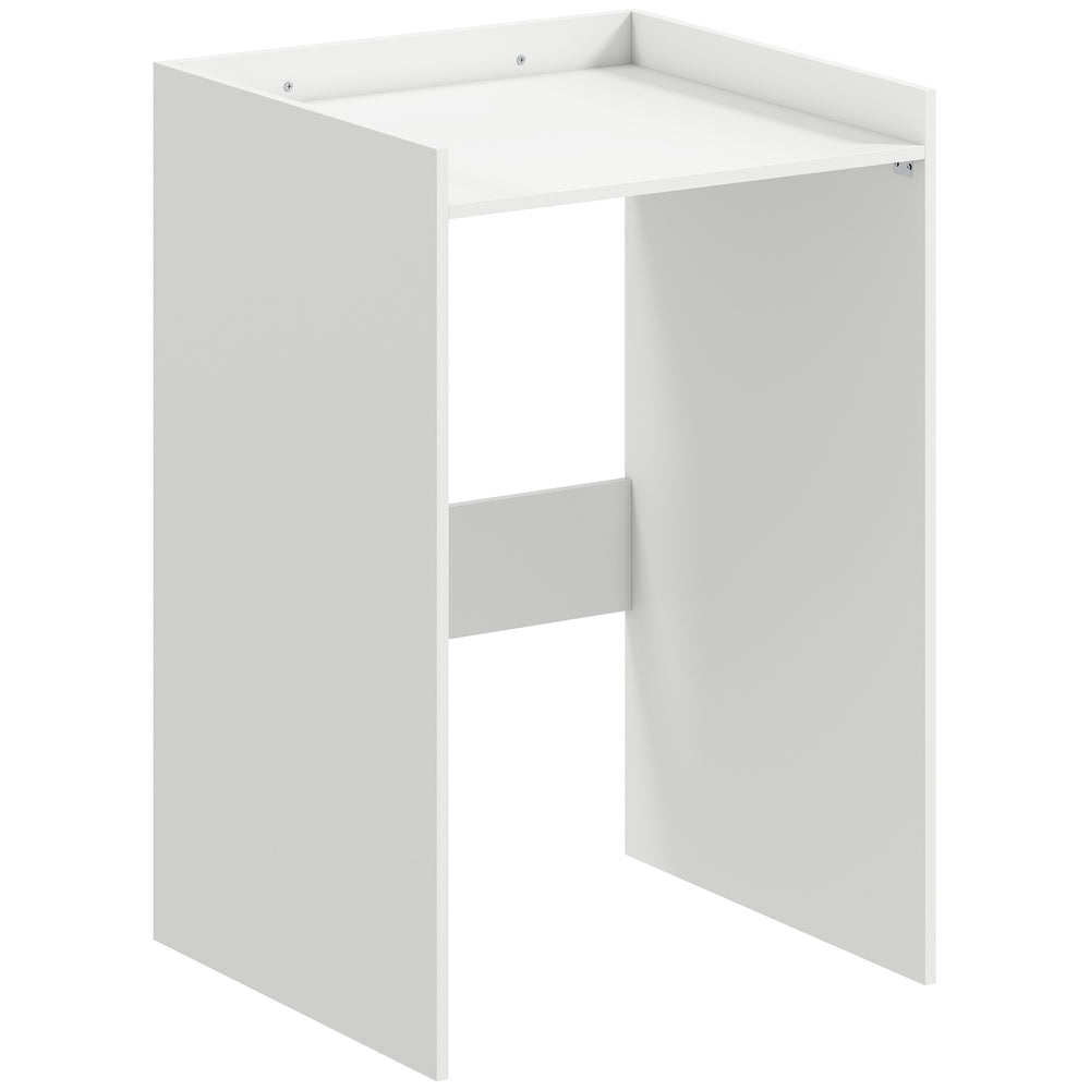 Badezimmerschrank mit offenem Regal für kleine Räume weiss