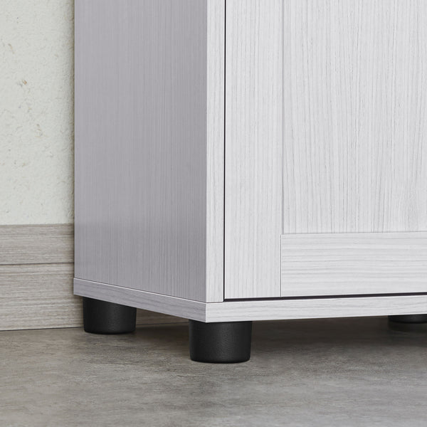 Badezimmerschrank mit Glastür