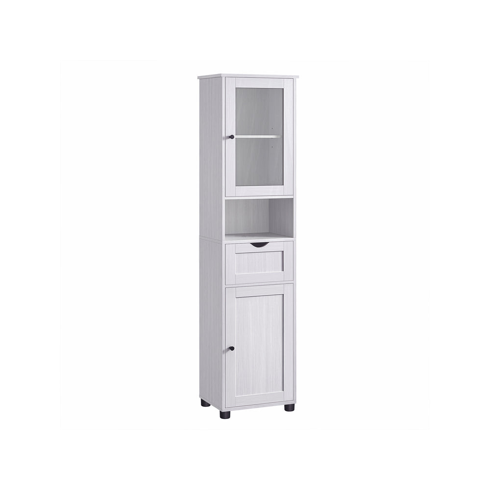 Badezimmerschrank mit Glastür