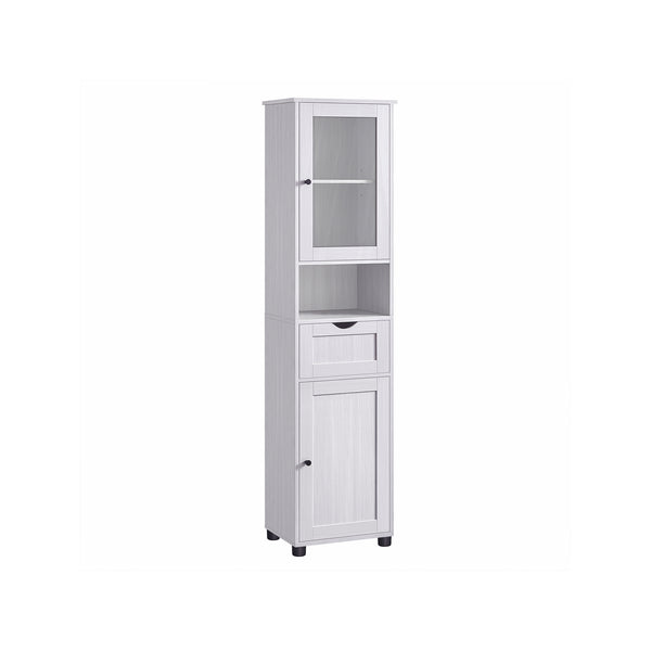 Badezimmerschrank mit Glastür