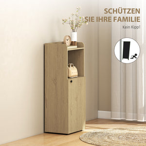 Badezimmerschrank Nischenschrank mit Regal verstellbar Gelbeiche