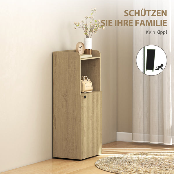 Badezimmerschrank Nischenschrank mit Regal verstellbar Gelbeiche