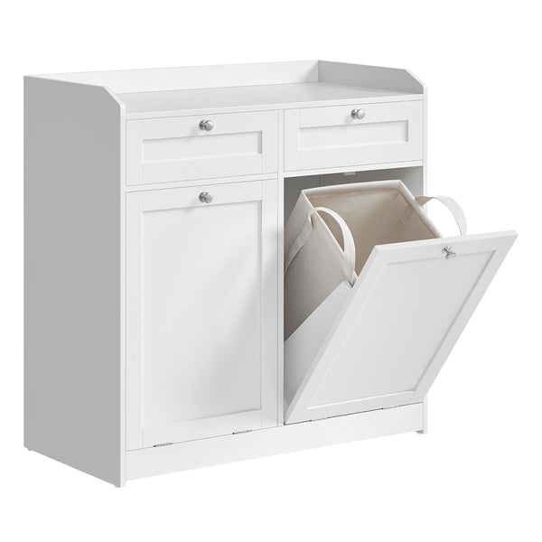 Badezimmerschrank Wäscheschrank mit 2 Wäschekörben