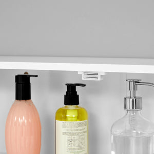 Meuble de salle de bain, armoire murale à 2 portes
