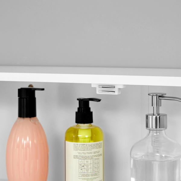 Meuble de salle de bain, armoire murale à 2 portes