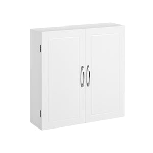 Meuble de salle de bain, armoire murale à 2 portes