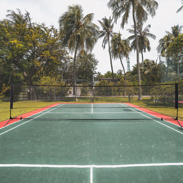 Badmintonnetz tragbar 2 Höhen 400x60cm PE