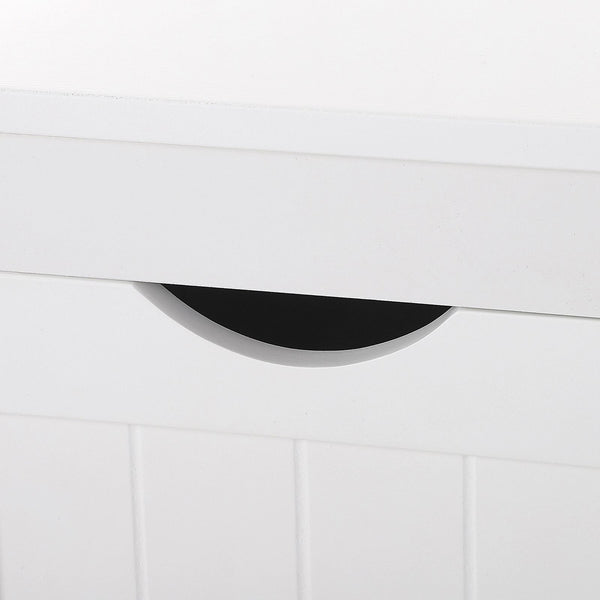 Étagère de salle de bain, commode à 2 tiroirs