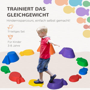 Balance-Steine Kinder rutschfest bis 100kg belastbar