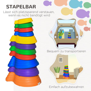 Balance-Steine Kinder rutschfest bis 100kg belastbar