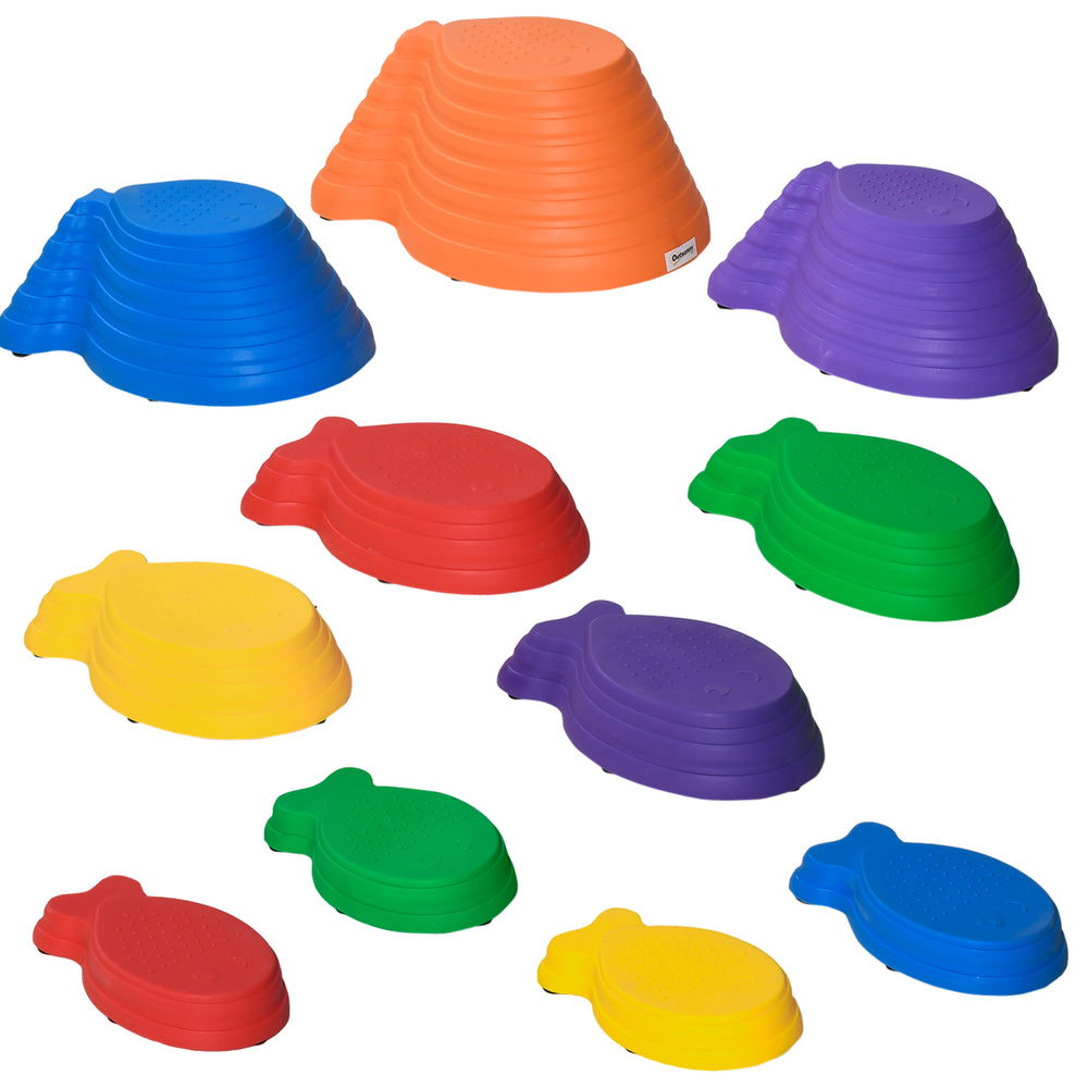Balance stones for children, non-slip, load capacity up to 100kg