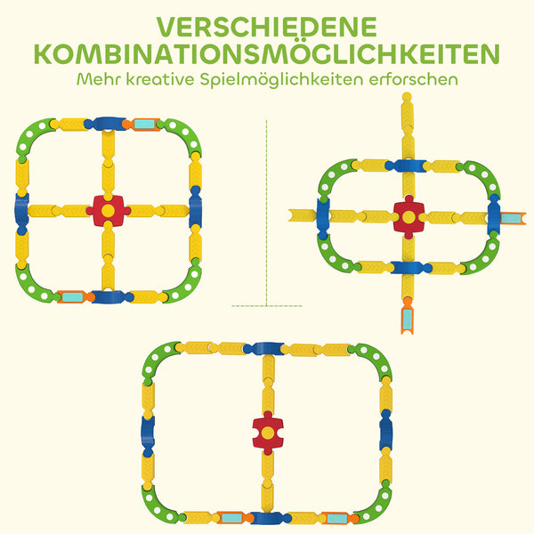 Balancebalken für Kinder rutschfest als buntes Kunststoff-Spielzeug
