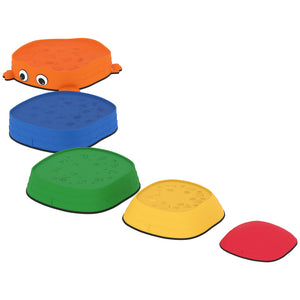 Balanciersteine Set für Kinder stapelbar aus Kunststoff bunt