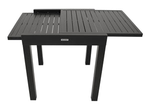 Gartentisch Balkon-Ausziehtisch ALCUDIA 70/140x70cm Alu anthrazit