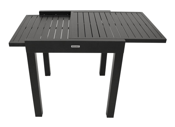 Gartentisch Balkon-Ausziehtisch ALCUDIA 70/140x70cm Alu anthrazit