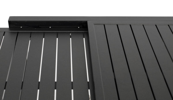 Gartentisch Balkon-Ausziehtisch ALCUDIA 70/140x70cm Alu anthrazit