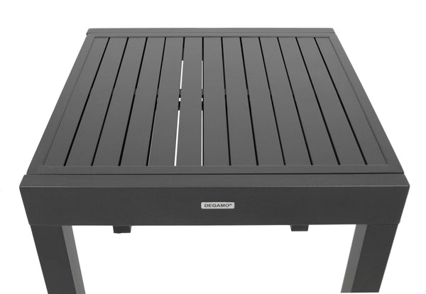 Gartentisch Balkon-Ausziehtisch ALCUDIA 70/140x70cm Alu anthrazit