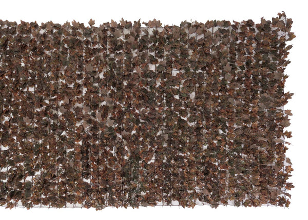 Balkonsichtschutz Sichtschutz Windschutz Balkon Terrasse 300x150cm Ahorn braun
