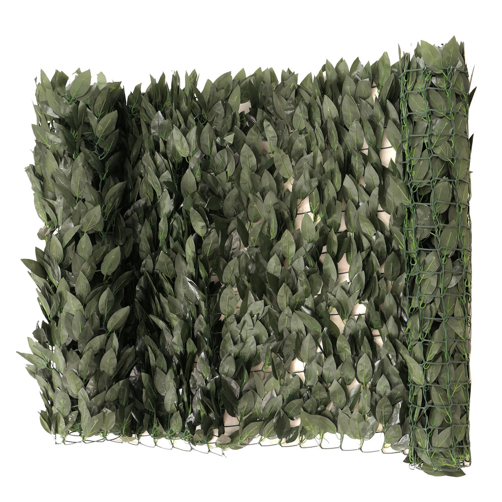 Balkonsichtschutz Sichtschutz Windschutz Balkon Terrasse 100x300cm Blatt