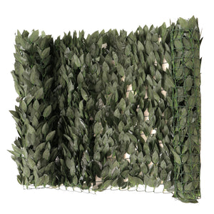 Balkonsichtschutz Sichtschutz Windschutz Balkon Terrasse 100x300cm Blatt