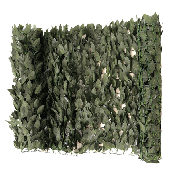 Balkonsichtschutz Sichtschutz Windschutz Balkon Terrasse 100x300cm Blatt