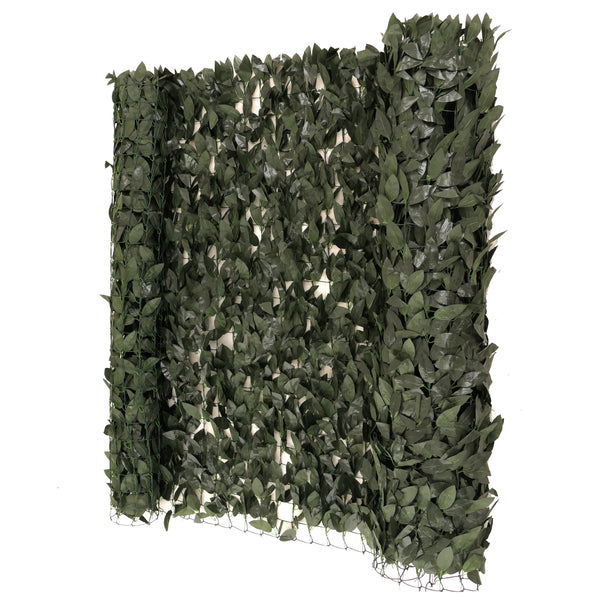 Balkonsichtschutz Sichtschutz Windschutz Balkon Terrasse 150x300cm Blatt
