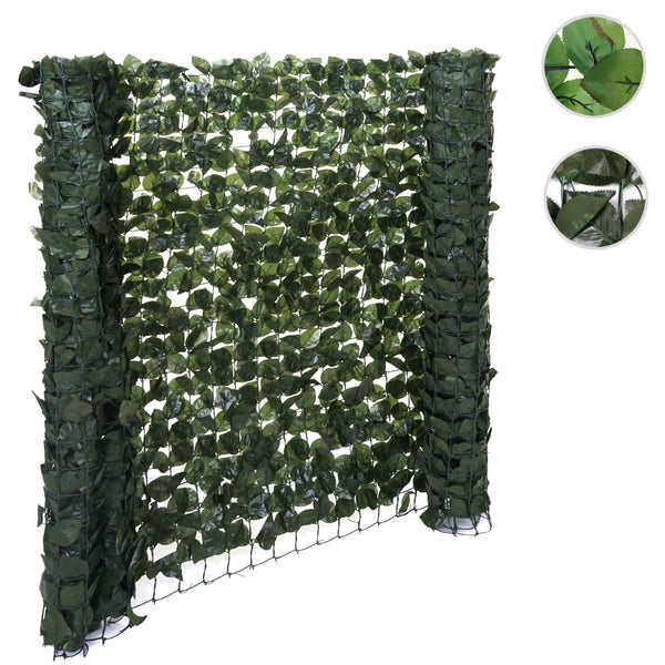 Balkonsichtschutz Buchenhecke Windschutz Terrasse Zaun 300x150cm