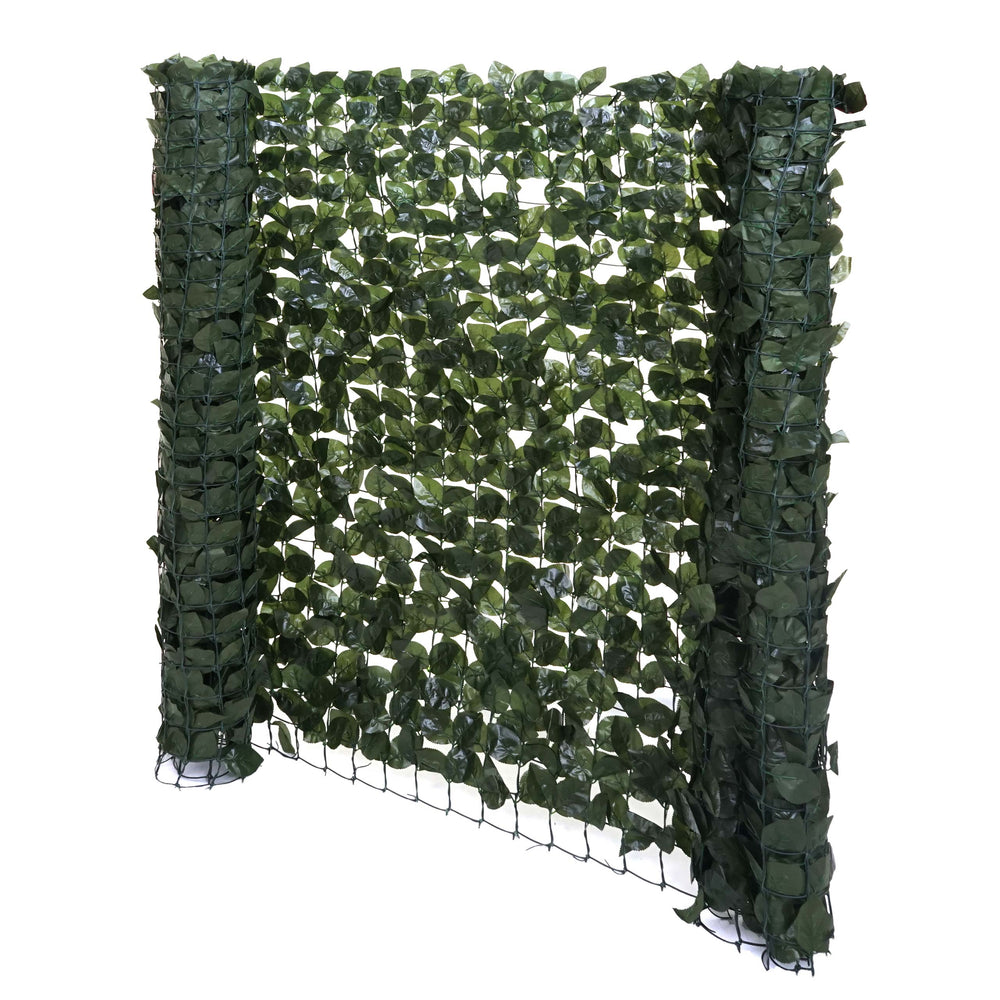 Balkonsichtschutz Buchenhecke Windschutz Terrasse Zaun 300x150cm
