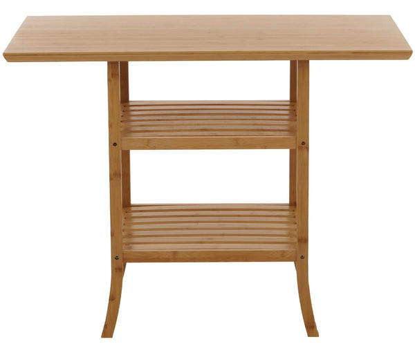 Bambus Tisch Balkontisch Beistelltisch Mehrzwecktisch 100x60cm