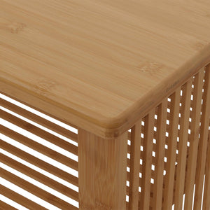 Bambus Couchtisch Wohnzimmertisch Sofatisch Beistelltisch 46x97x55cm
