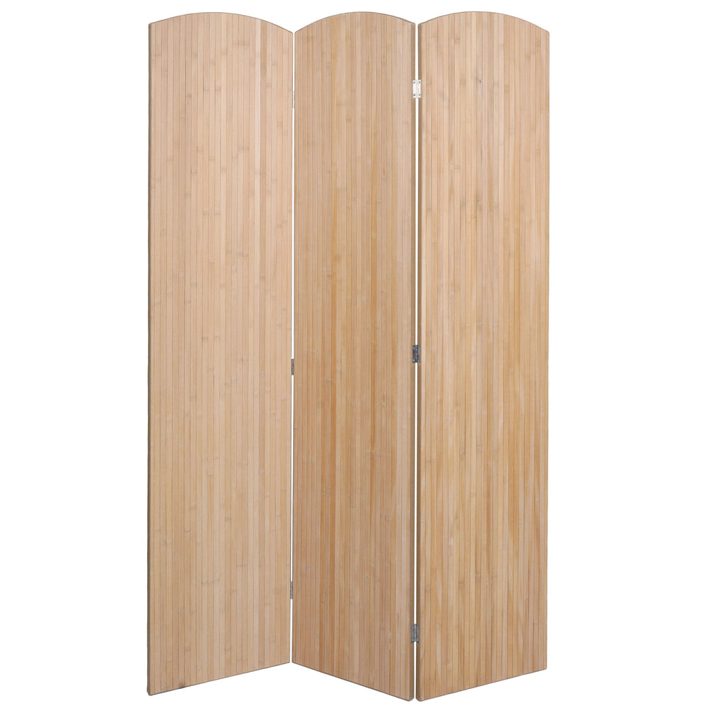 Bambus Paravent Raumteiler Sichtschutz klappbar 3 Paneele 170x120cm