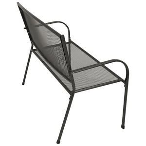 Gartenbank CLASSIC 2-sitzer, Streckmetall anthrazit