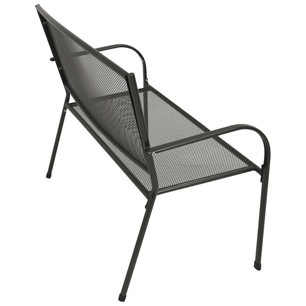Gartenbank CLASSIC 2-sitzer, Streckmetall anthrazit