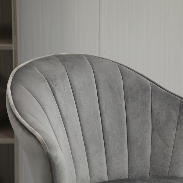 Ensemble de 2 tabourets de bar pivotants et réglables en hauteur, gris