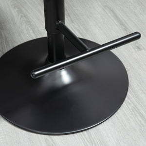 Barhocker 2er-Set höhenverstellbar aus Kunstleder