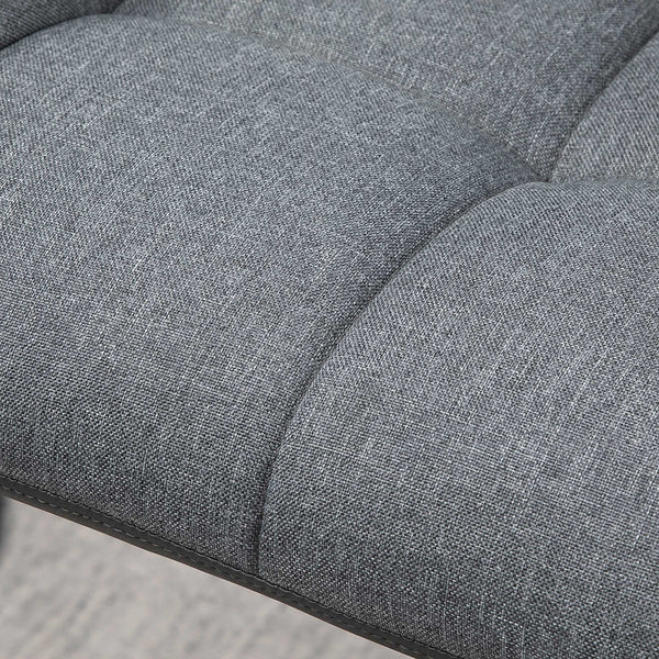 Barhocker 2er-Set höhenverstellbar modern Grau