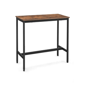 Bartisch Bistrotisch schmal rechteckig Braun