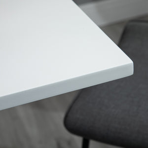 Bartisch höhenverstellbar drehbar stabil Metall weiss