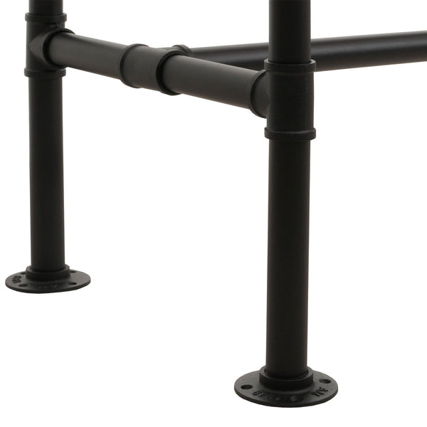Bartisch Thekentisch Bistrotisch Industrial Holz Metall 108x120x61cm natur