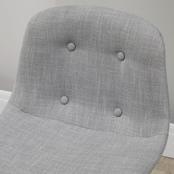 Bartisch Set mit Barhockern im Industrie Design hellgrau