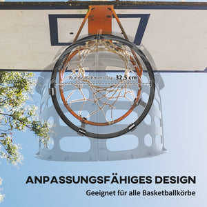 Basketball Rebounder höhenverstellbar drehbar Kunststoff schwarz