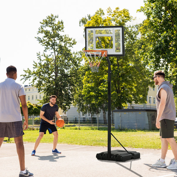 Basketballkorb höhenverstellbar mit Rollfunktion