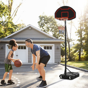 Basketballkorb höhenverstellbar stabil Outdoor
