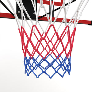 Basketballkorb Wandmontage Outdoor Stahl Rot