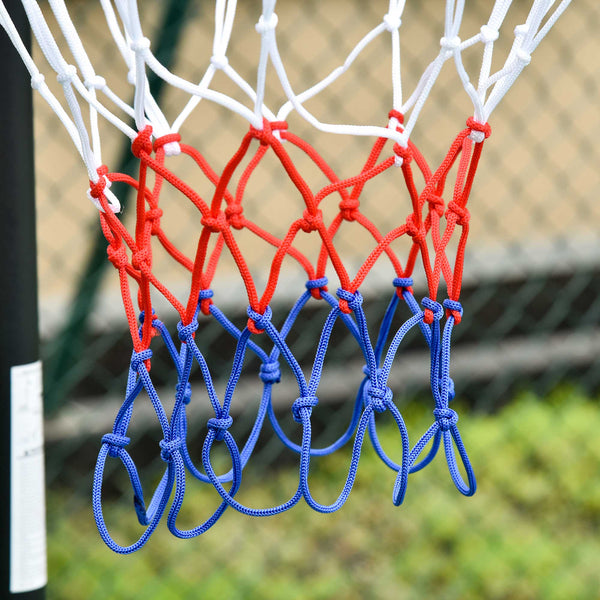 Basketballständer Outdoor höhenverstellbar 160-210cm mit Rollen 83x59cm
