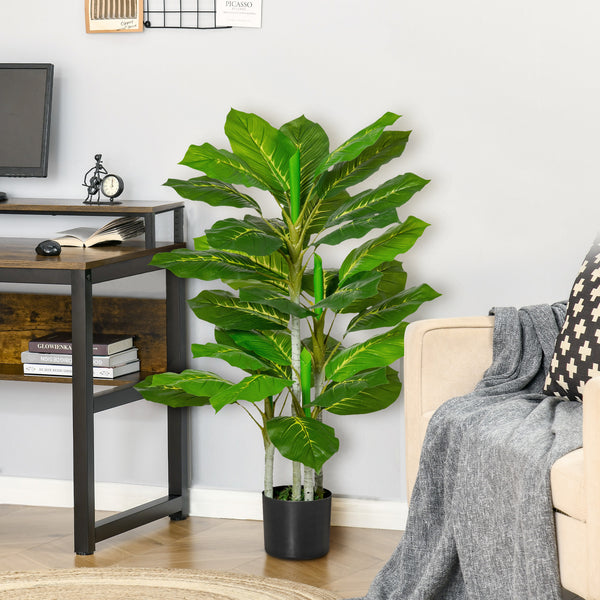 Baum Kunstpflanze künstlich mit Topf für Wohnzimmer 95cm