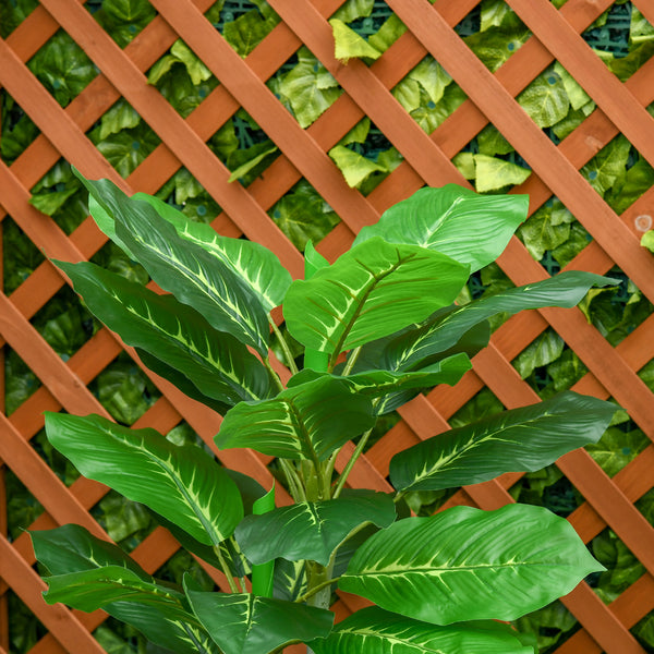 Baum Kunstpflanze künstlich mit Topf für Wohnzimmer 95cm