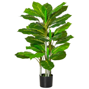Baum Kunstpflanze künstlich mit Topf für Wohnzimmer 95cm
