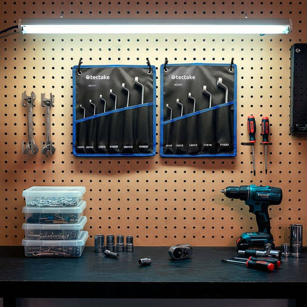 Double ring wrench set 